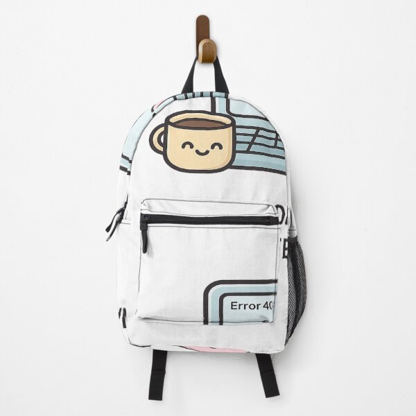 Item preview, Error 404: Motivation Not Found – Kawaii Self-Care Geek Design designed and sold by Pandomino Studio.
