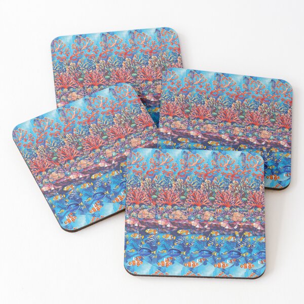 Item preview, Coral Reef Magic Eye Stereogram Scene designed and sold by EyeFind3d.