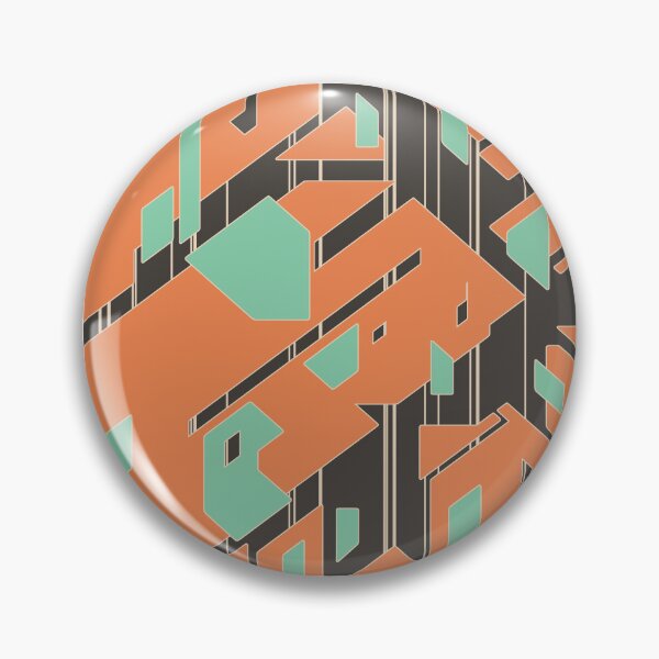 Item preview, Broken Geometric Pieces | Futuristic Abstract Pattern designed and sold by ObsidianDaz.