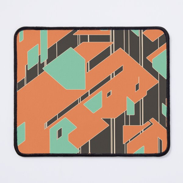 Item preview, Broken Geometric Pieces | Futuristic Abstract Pattern designed and sold by ObsidianDaz.