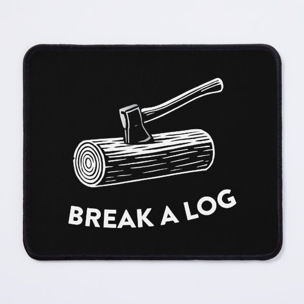 Item preview, Break a Log Graphic – Alternative Outdoors Style designed and sold by Ovitees.