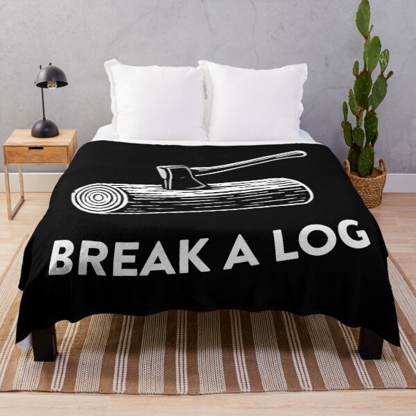 Item preview, Break a Log Graphic – Alternative Outdoors Style designed and sold by Ovitees.