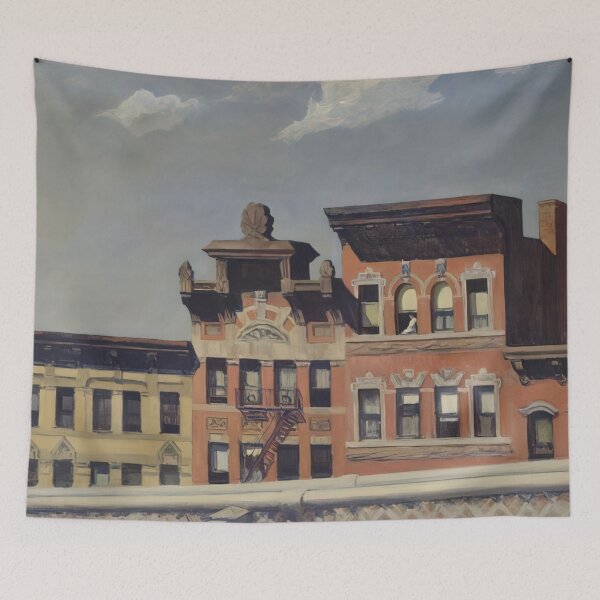 Item preview, From Williamsburg Bridge By Edward Hopper designed and sold by andrescastillRO.