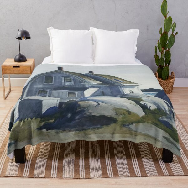 Item preview, House At The Fort, Gloucester By Edward Hopper designed and sold by andrescastillRO.