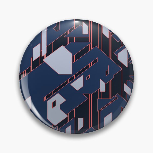Item preview, Broken Geometric Pieces | Futuristic Abstract Pattern designed and sold by ObsidianDaz.