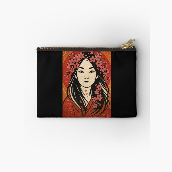 Item preview, The woman and the cherry flowers #2 designed and sold by Helios Be. Lavsh.