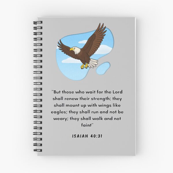 Item preview, Bible Quoting Isaiah 40:31 designed and sold by BBM-STYLE-MAKER.