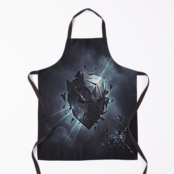 Item preview, Ethereal Metalcore Fan Aesthetic — Dark Fractured Geometry Poster designed and sold by NovaThreads Studio.
