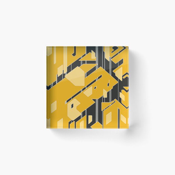 Item preview, Broken Geometric Pieces | Futuristic Abstract Pattern designed and sold by ObsidianDaz.