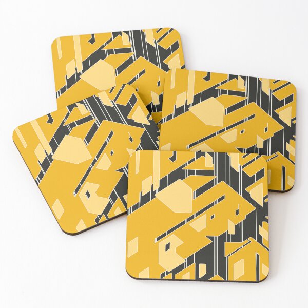 Item preview, Broken Geometric Pieces | Futuristic Abstract Pattern designed and sold by ObsidianDaz.