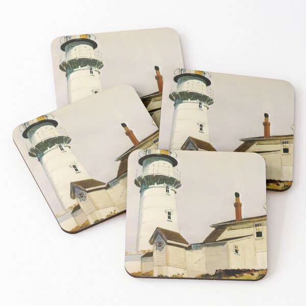 Item preview, Light At Two Lights By Edward Hopper designed and sold by andrescastillRO.