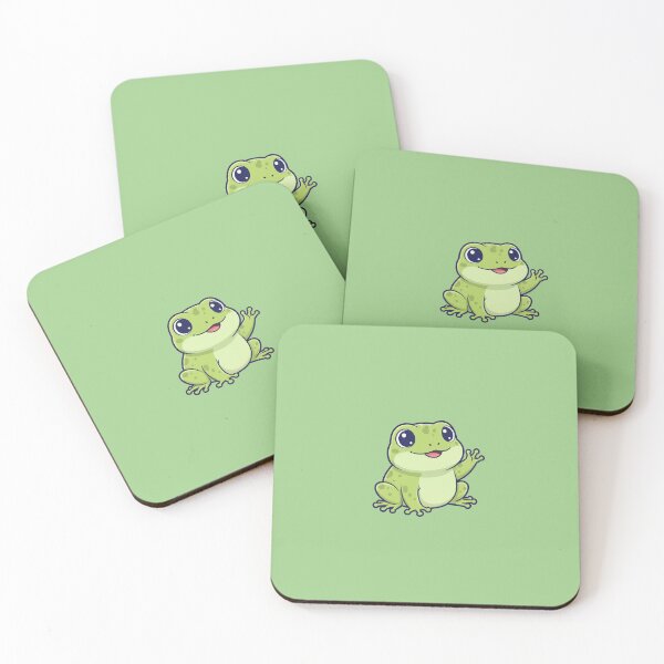 Item preview, Cute Baby Frog Cartoon With Big Eyes designed and sold by LightArt25.