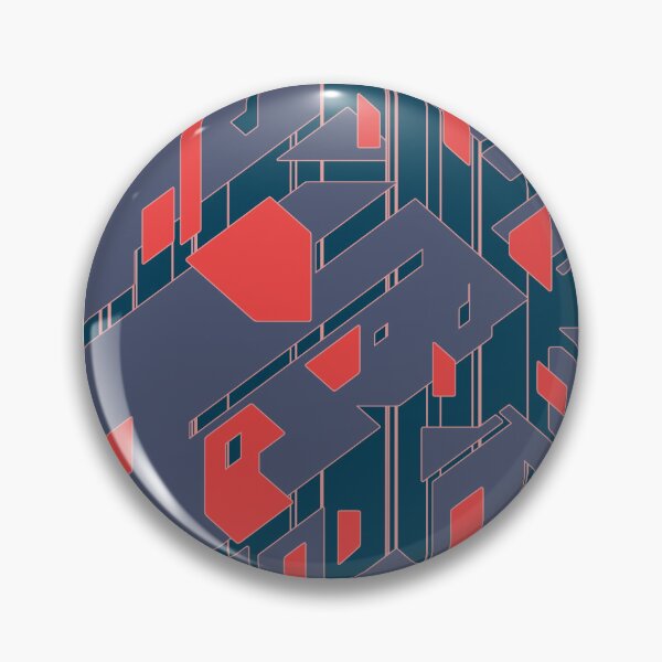 Item preview, Broken Geometric Pieces | Futuristic Abstract Pattern designed and sold by ObsidianDaz.