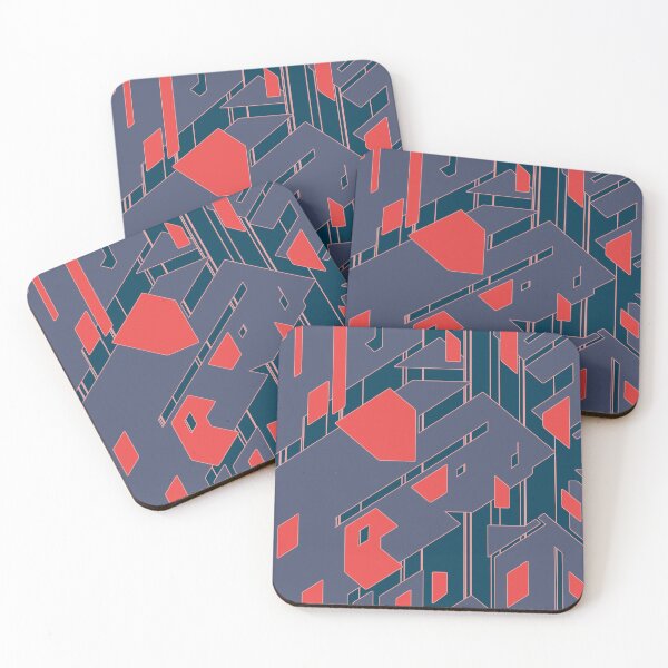 Item preview, Broken Geometric Pieces | Futuristic Abstract Pattern designed and sold by ObsidianDaz.
