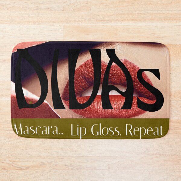 Item preview, DIVA Wall Art – Mascara, Lip Gloss, Repeat designed and sold by Life's Expressions.