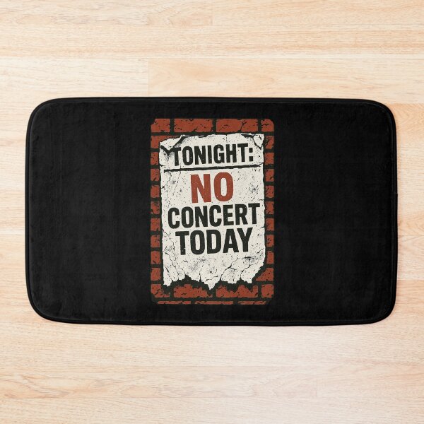 Item preview, No Concert Today designed and sold by LaughLine Design.
