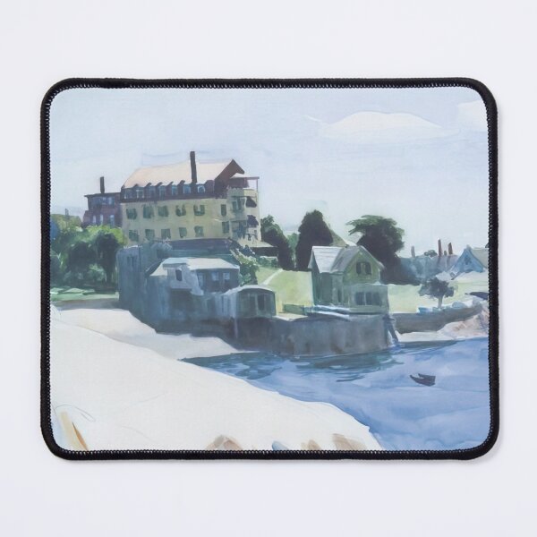 Item preview, Small Town On Cove By Edward Hopper designed and sold by andrescastillRO.