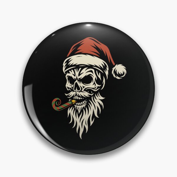 Item preview, Santa Skull Christmas · Tribal Santa Skull designed and sold by DjokosDisigns.