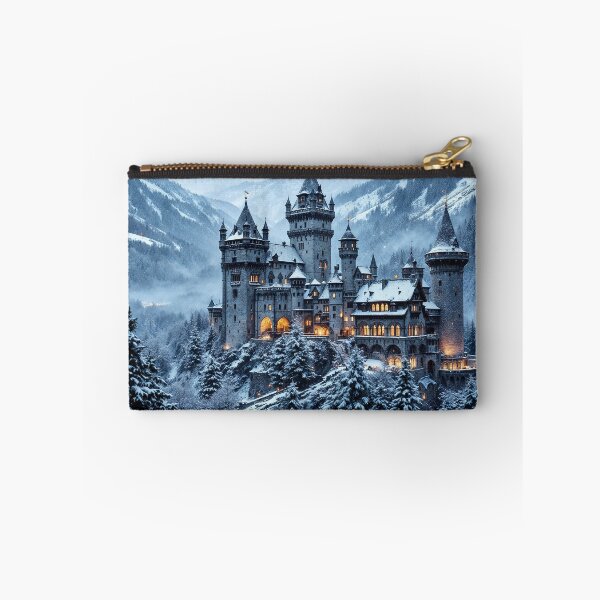 Item preview, Castle in the Winter Forest designed and sold by Palatinasart.