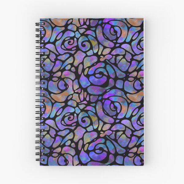 Item preview, Rose Neurographic Abstract Pattern, Blue designed and sold by ChrisK712.