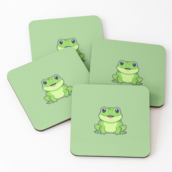 Item preview, Cute Baby Frog Cartoon With Big Eyes designed and sold by LightArt25.
