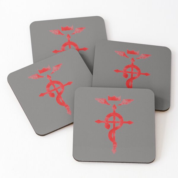 Item preview, Logotipo rojo de Fullmetal Alchemist designed and sold by HaliarKhrae.