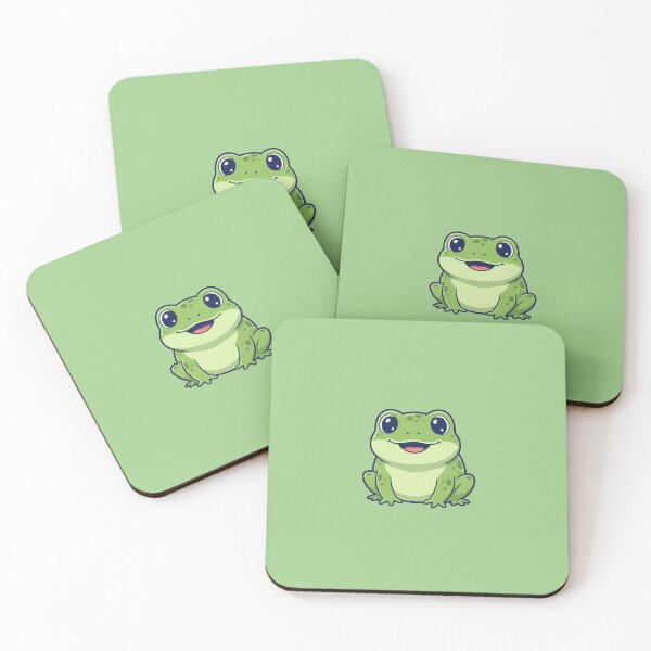 Item preview, Cute Baby Frog Cartoon With Big Eyes designed and sold by LightArt25.