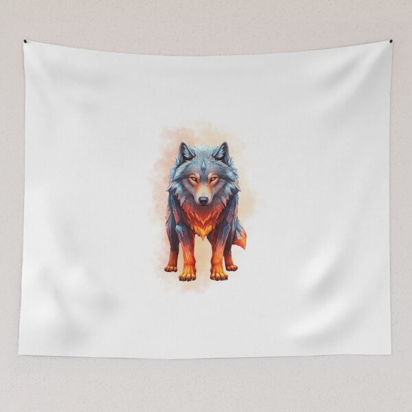 Item preview, Wolfdog ,Majestic,Guardian,Noble,Faceted ,Sharp gaze ,Glowing eyes ,Powerful stance ,Elegant  Muscular,Fantastik ,unique designs, one-of-a-kind designed and sold by chipmuckdesignn.