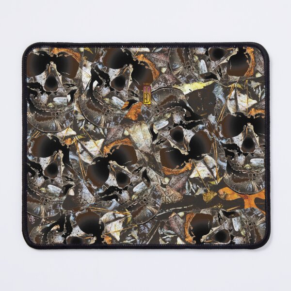 Item preview, Bones Chainsaw Camouflage Pattern Ground Floor  designed and sold by TyBrockDesigns.