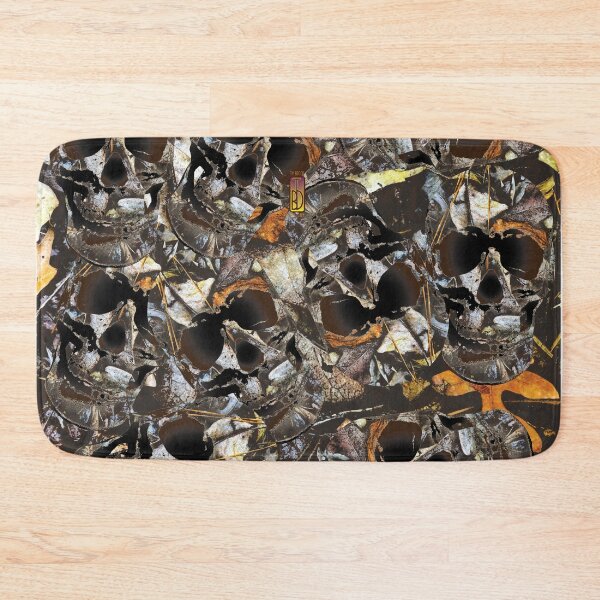 Item preview, Bones Chainsaw Camouflage Pattern Ground Floor  designed and sold by TyBrockDesigns.