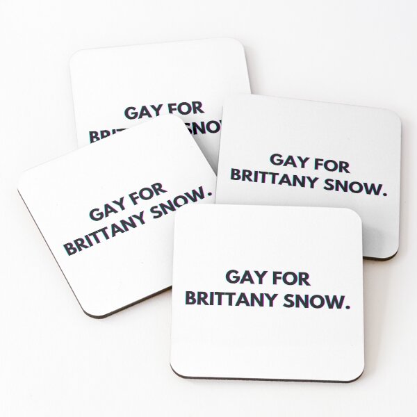 Item preview, Gay for Brittany Snow designed and sold by PopCultureAndStuff.