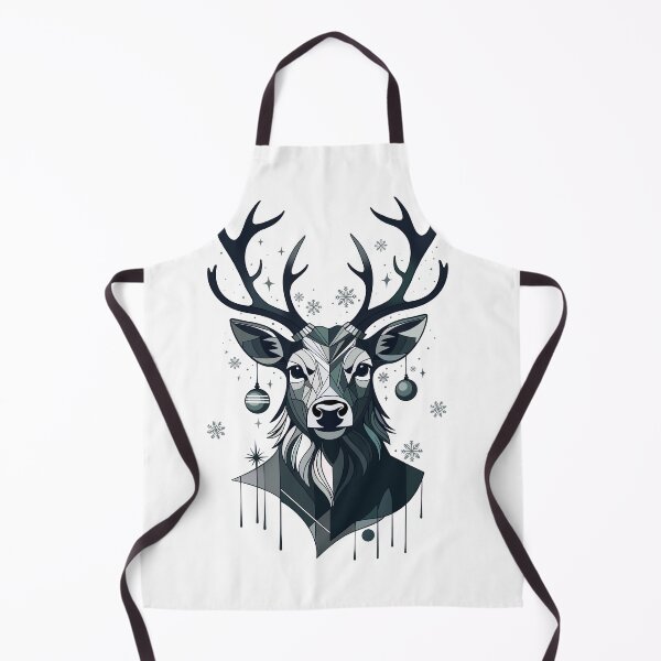 Item preview, Monochrome Reindeer designed and sold by PolinaMirralisa.