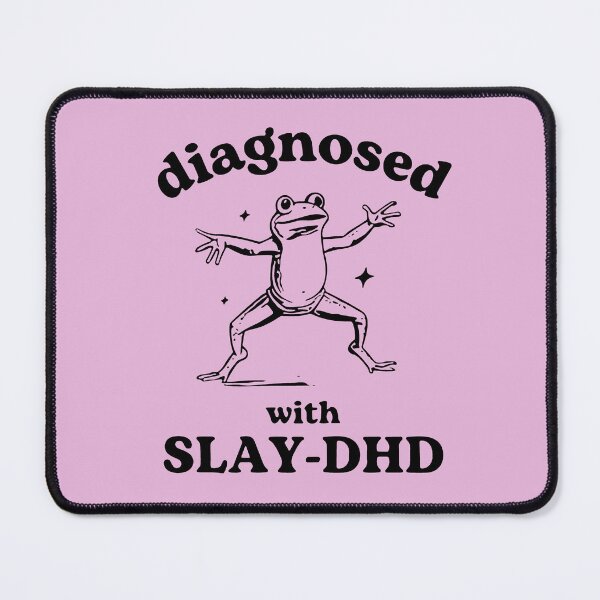 Item preview, Diagnosed With SLAY-DHD designed and sold by Buntrockstore.