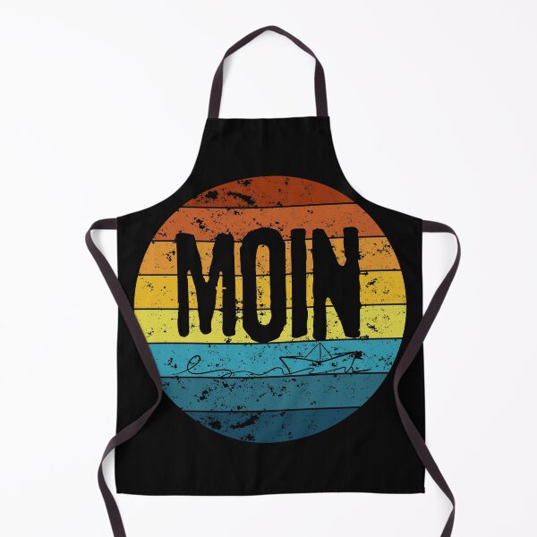 Item preview, MOIN Sunset – Vintage Retro North German Design with Ship designed and sold by Fies-und-Fein.