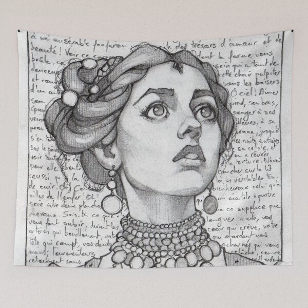 Item preview, Wall of text designed and sold by EnaBianca.