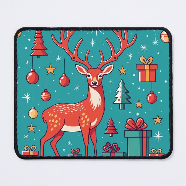 Item preview, Red Holiday Deer designed and sold by PolinaMirralisa.