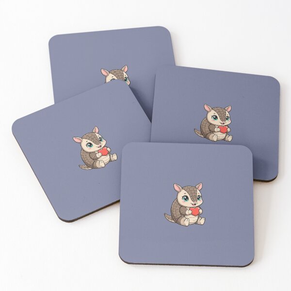 Item preview, Cute Baby Armadillo Cartoon With Big Eyes designed and sold by LightArt25.