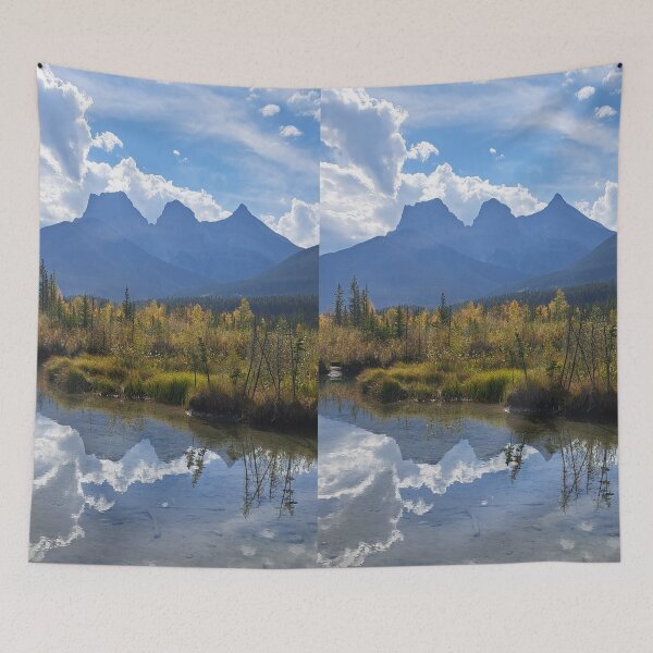 Item preview, The Three Sister Mountains In Western Canada designed and sold by painttime.