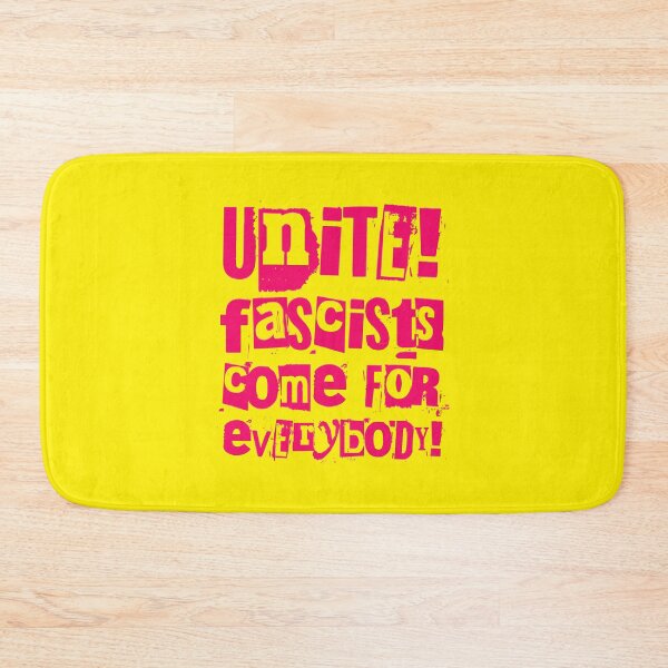 Item preview, Unite! Fascists come for everybody! (hot pink) designed and sold by Thelittlelord.