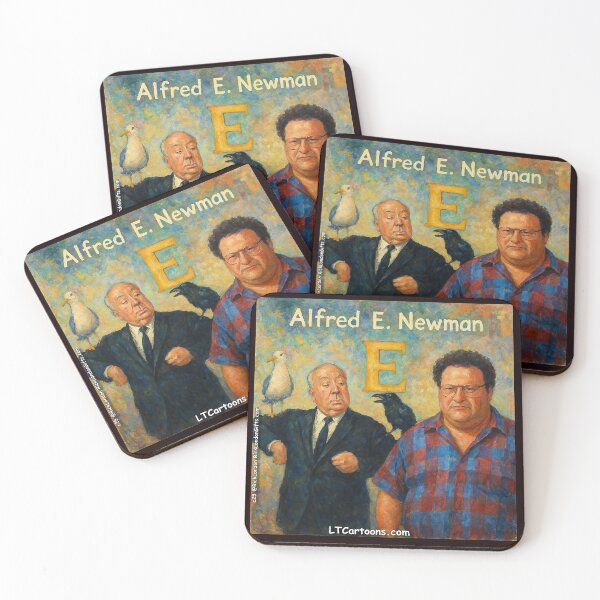 Aperçu de l'œuvre Oiseaux, Plaid, Suspense, Sitcom, Mashup, Duo surréaliste créée et vendue par Rick London Gifts.