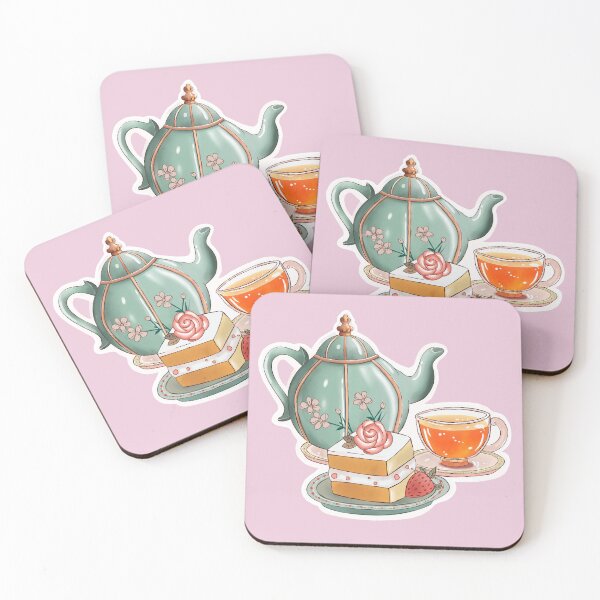 Item preview, English Tea Time Fancy and Elegant Illustration designed and sold by Krokoneil.