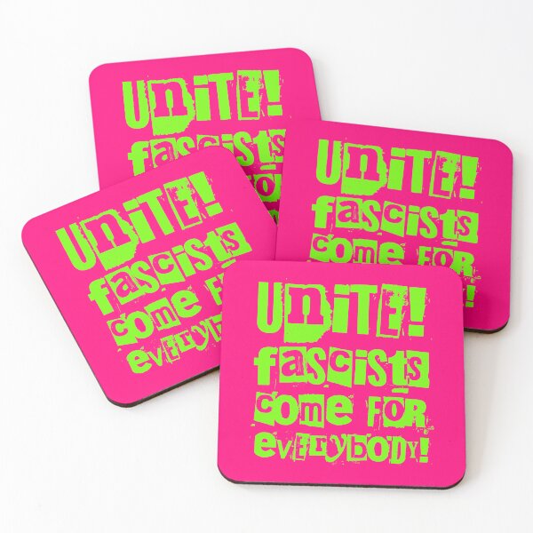 Item preview, Unite! Fascists come for everybody! (brat green) designed and sold by Thelittlelord.
