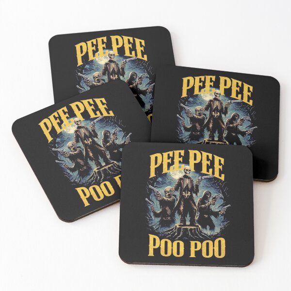 Item preview, Pee Pee Poo Poo Skeleton Gang Shirt designed and sold by SassCity.