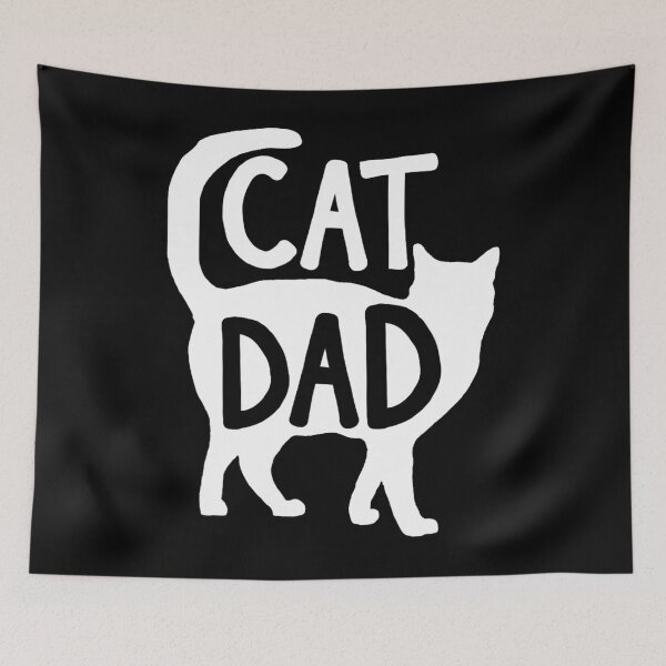 Item preview, Best Cat Dad Fathers Day 	 Kitty Daddy Papa Christmas 		 designed and sold by rantikandco7.