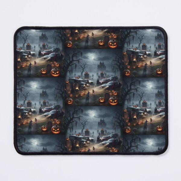 Item preview, Spooky Halloween Scene - cars designed and sold by delia-19.