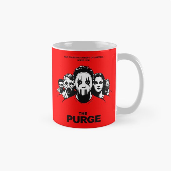 Item preview, The Purge Minimalist Poster designed and sold by ArtFactoryAI.