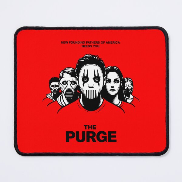 Item preview, The Purge Minimalist Poster designed and sold by ArtFactoryAI.