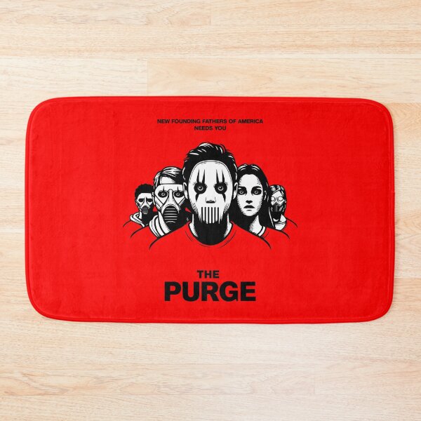 Item preview, The Purge Minimalist Poster designed and sold by ArtFactoryAI.