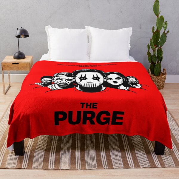 Item preview, The Purge Minimalist Poster designed and sold by ArtFactoryAI.