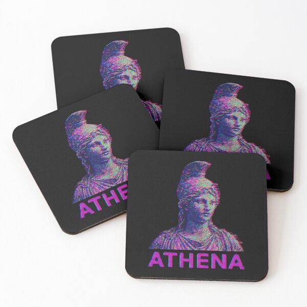 Item preview, Cyberpunk Athena – Glitch Art Goddess of Wisdom & War designed and sold by Psycho-Crazy.